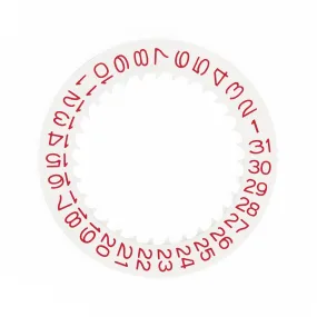 NH35/36A Date Wheel Disc: Red