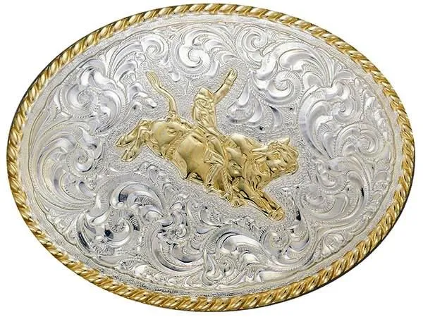 "Bull Rider" Crumrine Belt Buckle