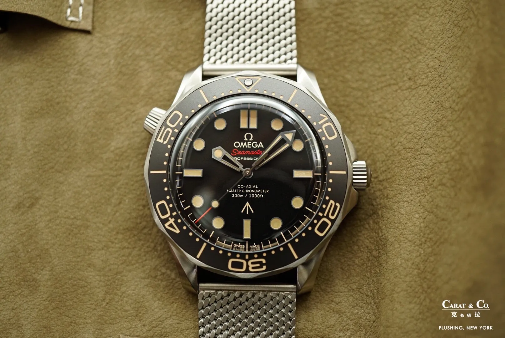 Seamaster Diver 300M Master Chronometer 007 Edition No Time to Die Titanium 42mm