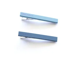 Set of 2 - 2 Toned Hair Clips - Laguna