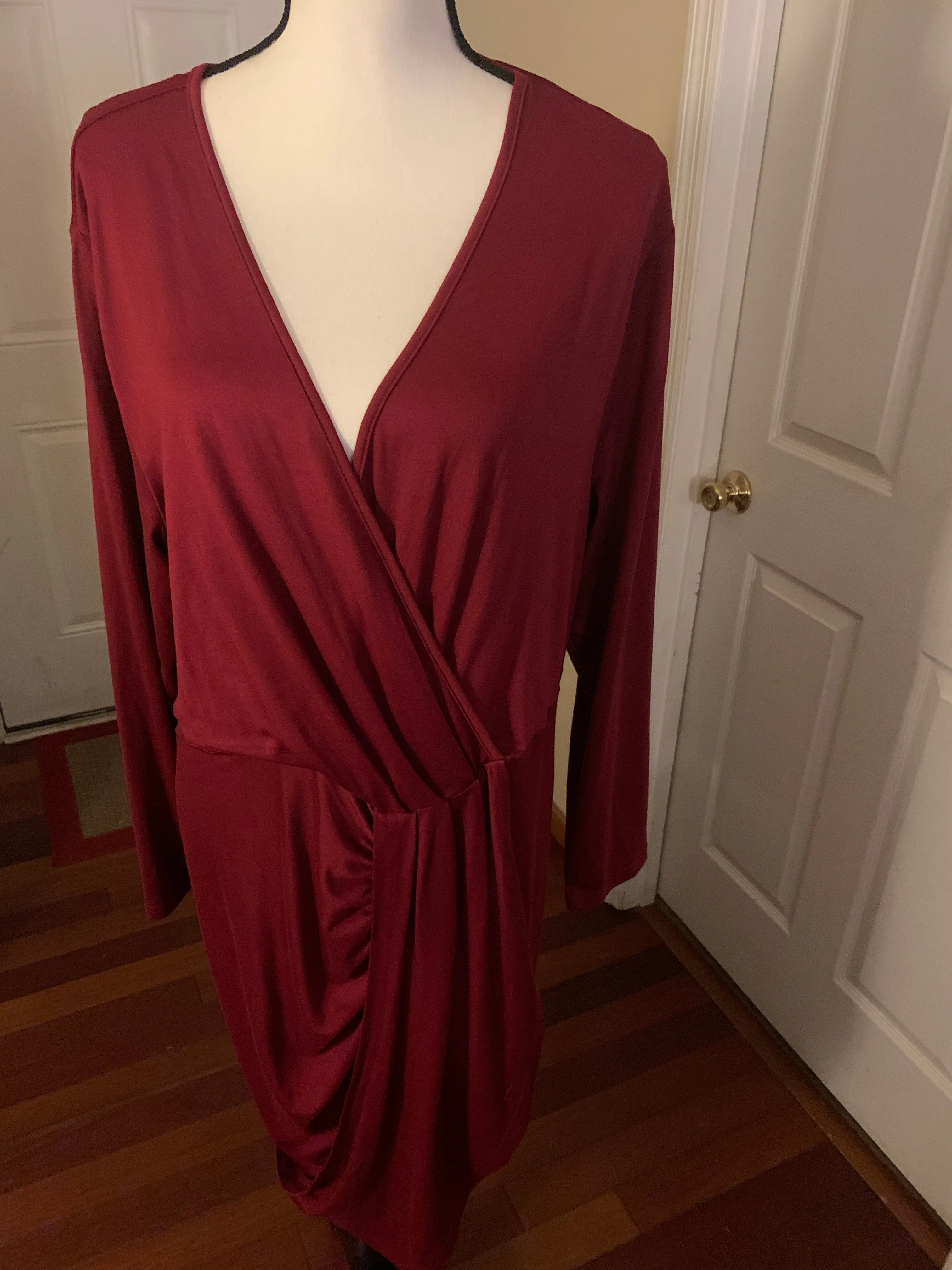 Shein Faux Wrap Dress