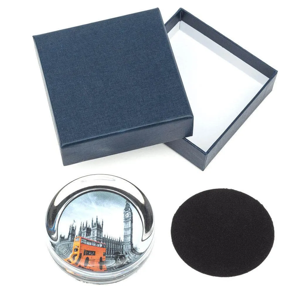 Small 70mm Diameter Glass Paperweight Kit - Insert Size 55mm - Pack of 6