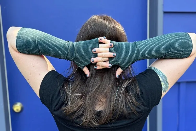 Sparkle Striped Arm Warmer