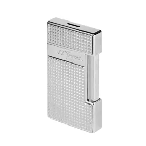 S.T. Dupont Slimmy Diamond-Point Silver Lighter