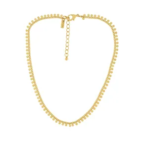 Theia Multi Dot Necklace Gold Plating