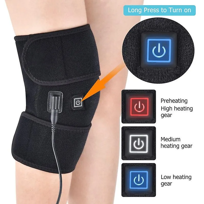 USB Heating Relieve Knee Pad