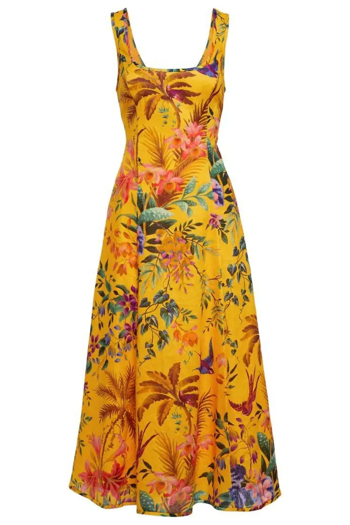 ZIMMERMANN Tropicana Cut out Dress (Yellow) - RRP $595